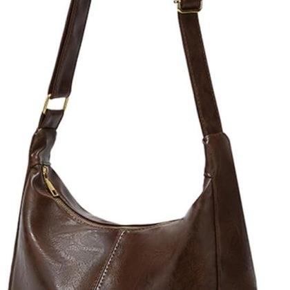 Slouchy Leather Shoulder Bag