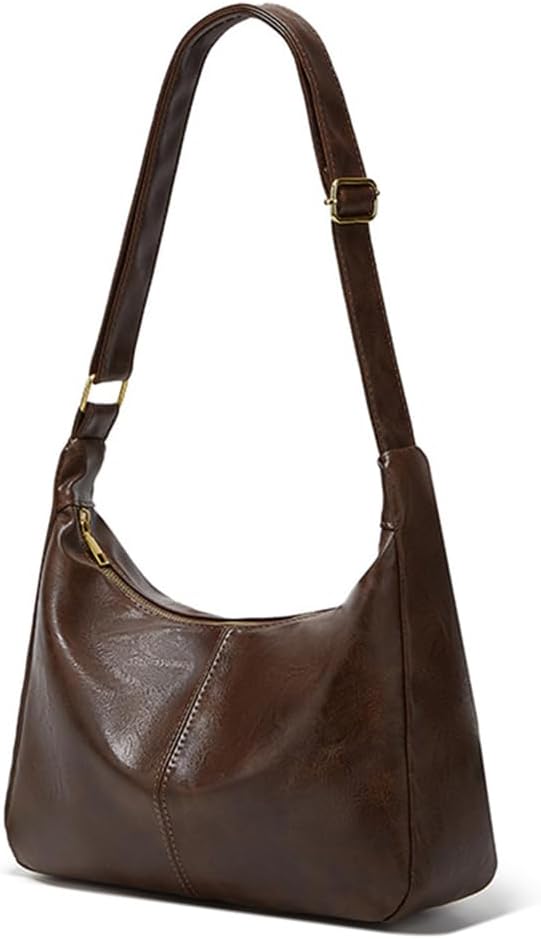 Slouchy Leather Shoulder Bag