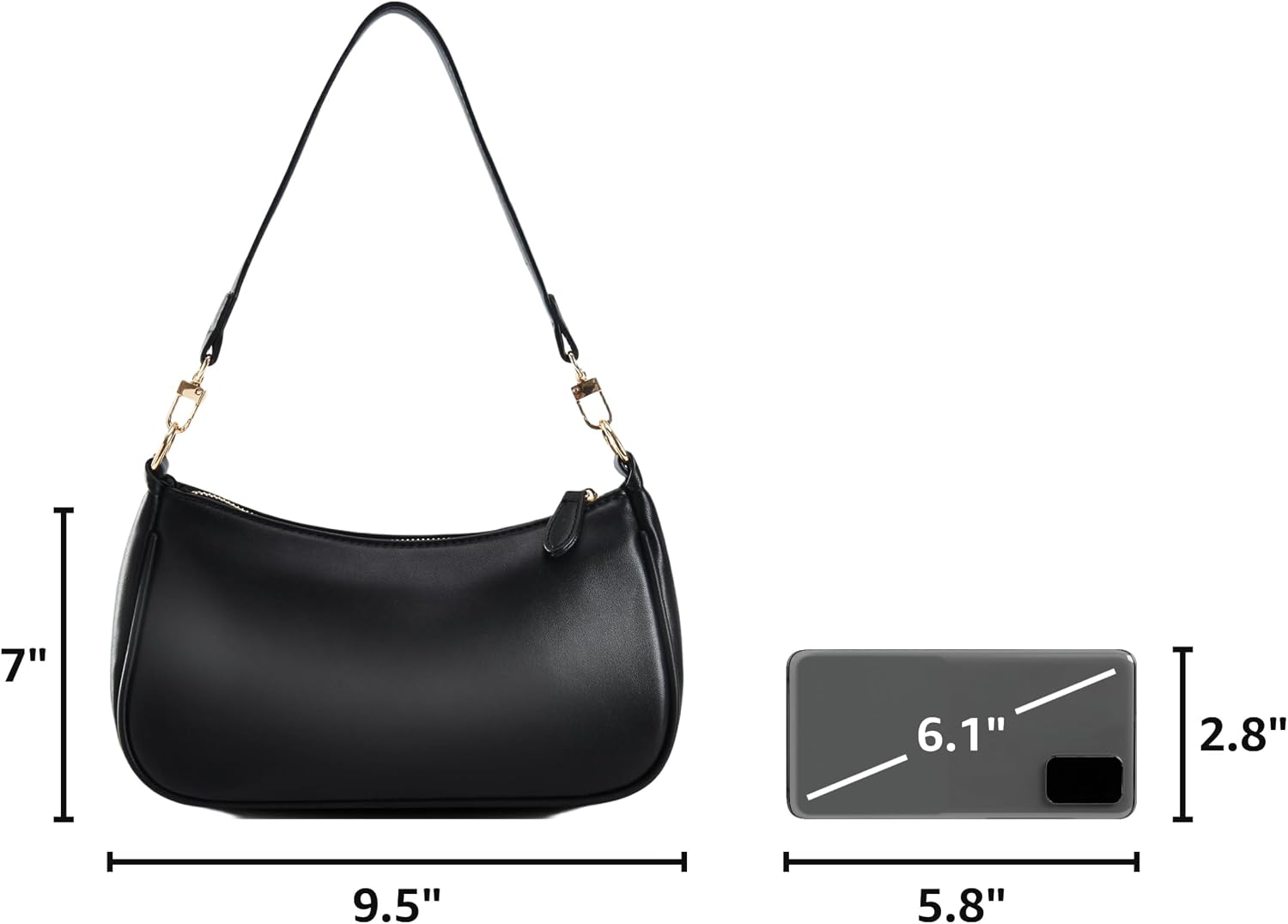 Small Everyday Shoulder Bag - Image 3