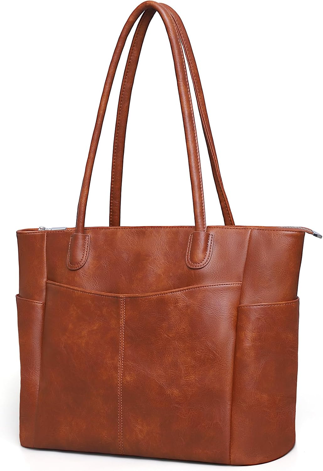 Vegan Leather Weekender Tote