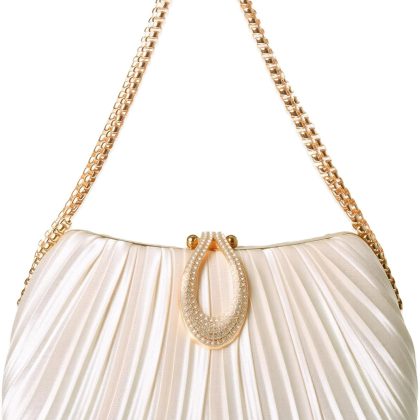 Gold Sparkling Evening Clutch Bag