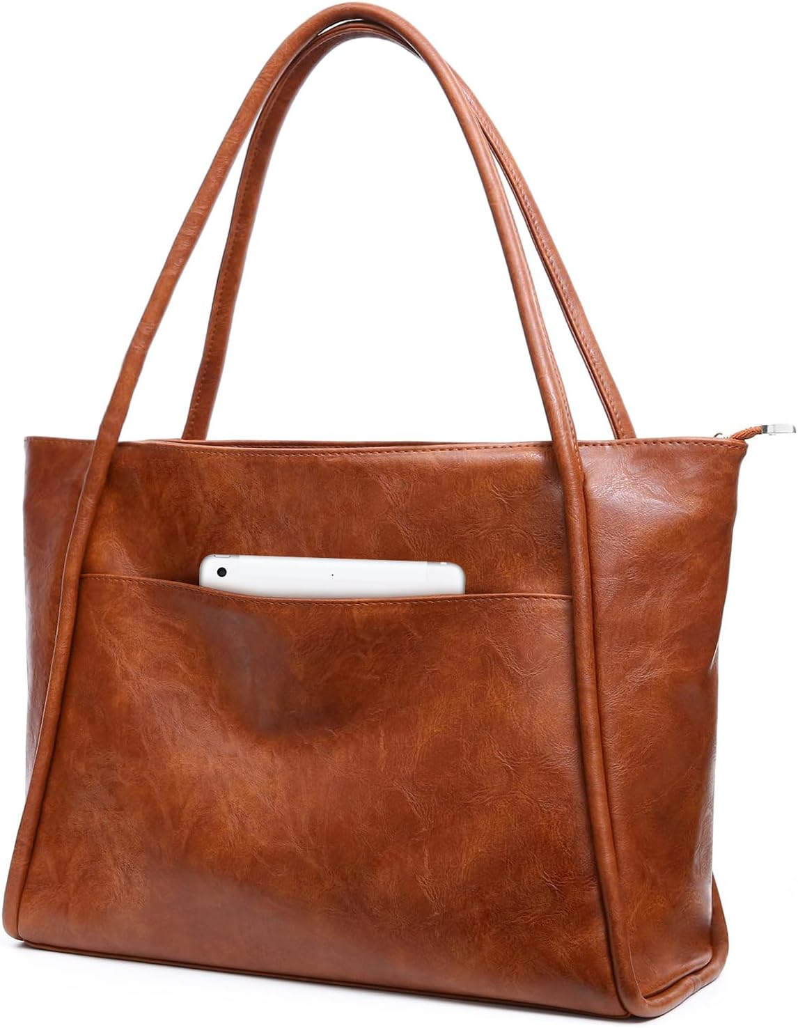 Vegan Leather Everyday Tote Bag