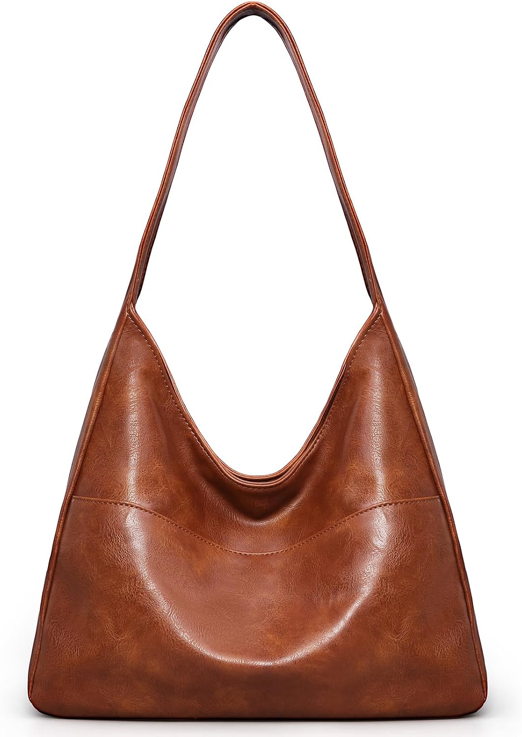 Slouchy Leather Shoulder Bag