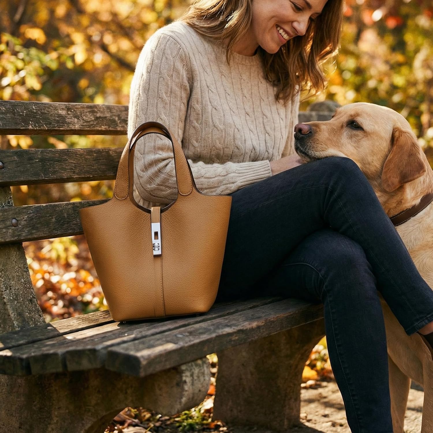Everyday Vegan Leather Handbag - Image 3
